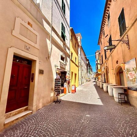Ferienwohnung Paulis - Semiattico In Pieno Centro A Sirolo, Con Meravigliosa Vista Mare Exterior foto
