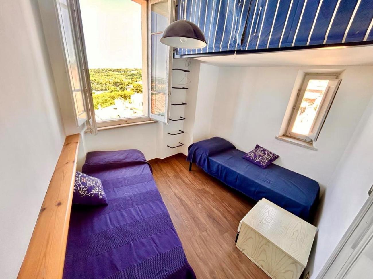 Ferienwohnung Paulis - Semiattico In Pieno Centro A Sirolo, Con Meravigliosa Vista Mare Exterior foto