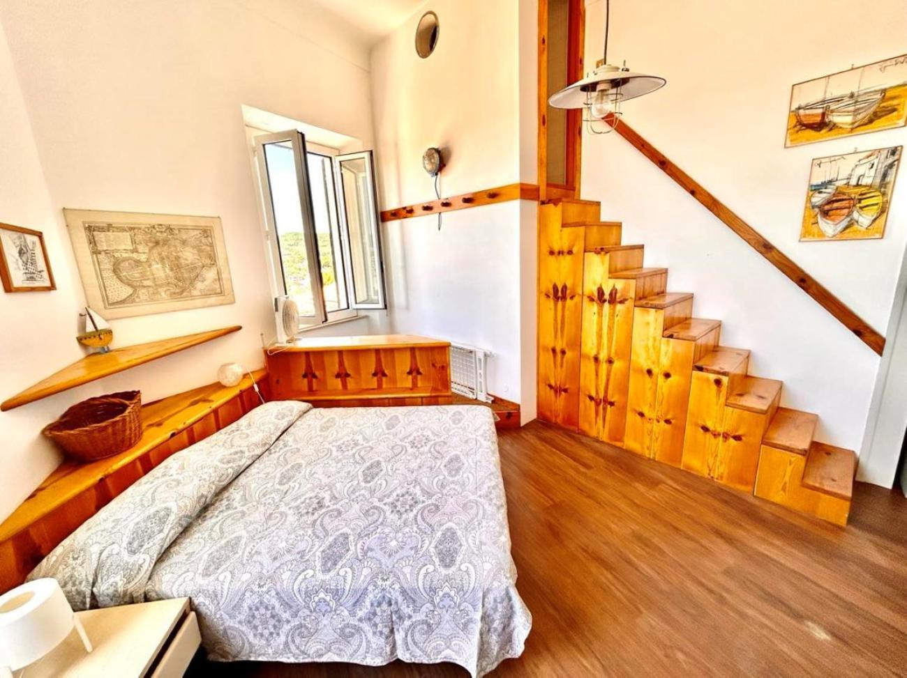 Ferienwohnung Paulis - Semiattico In Pieno Centro A Sirolo, Con Meravigliosa Vista Mare Exterior foto