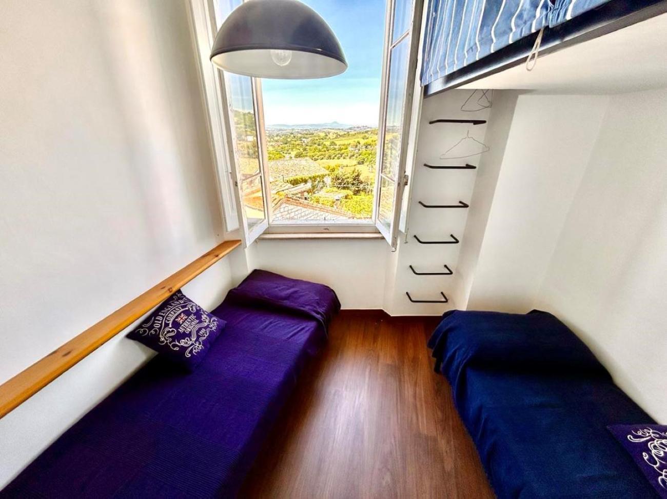 Ferienwohnung Paulis - Semiattico In Pieno Centro A Sirolo, Con Meravigliosa Vista Mare Exterior foto